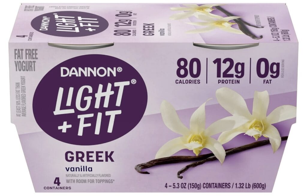 light and fit yogurt